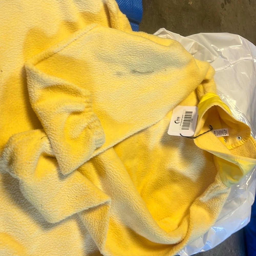 Zyia Yellow Fleece Heidi Jacket